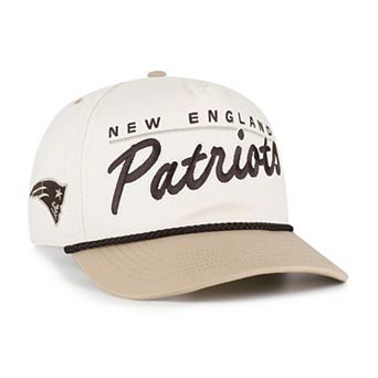 Men's '47 Natural/Tan New England Patriots Neutral Terrain Hitch Rope Adjustable Hat