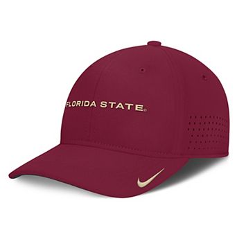 Men's Nike Garnet Florida State Seminoles Gameday Aerobill Swooshflex Dri-FIT Hat