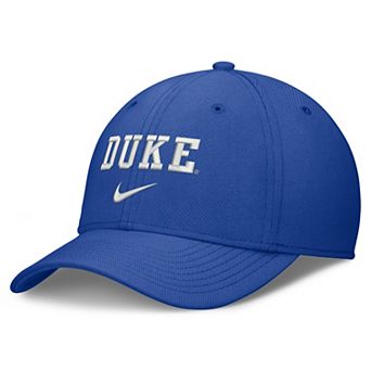Men's Nike Royal Duke Blue Devils Rise On-Field SwooshFlex Dri-FIT Flex Hat