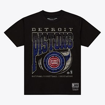 Men's Mitchell & Ness Black Detroit Pistons Ball Out T-Shirt