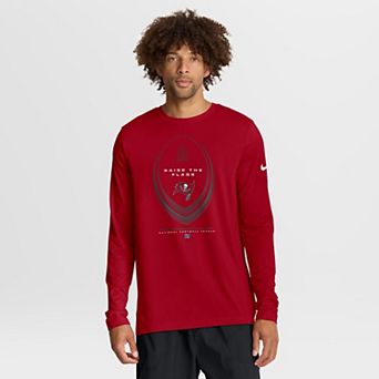 Men's Nike Red Tampa Bay Buccaneers Legend Icon Dri-FIT Long Sleeve T-Shirt