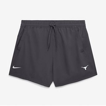 Men's Nike Anthracite Texas Longhorns Primary Logo Form Dri-FIT Shorts
