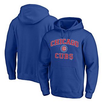 Men's Logo Athletic Royal Chicago Cubs Heart & Soul Hoodie