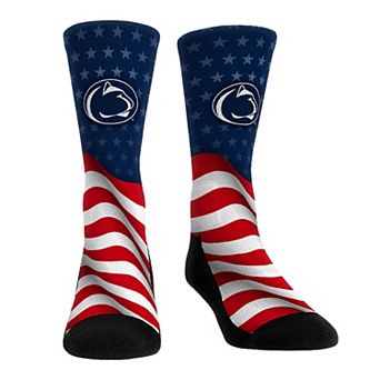 Unisex Rock Em Socks Penn State Nittany Lions Patriotic Flag Crew Socks