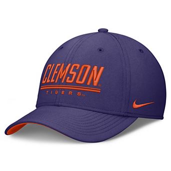 Men's Nike Purple Clemson Tigers Game Day Rise Swooshflex Hat