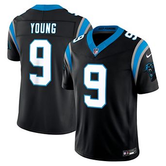 Men's Nike Bryce Young Black Carolina Panthers Team Vapor F.U.S.E. Stitched Limited Jersey