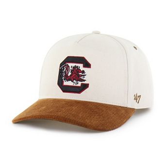 Men's Carhartt x '47 Natural/Brown South Carolina Gamecocks Undyed Relaxed Hitch Adjustable Hat