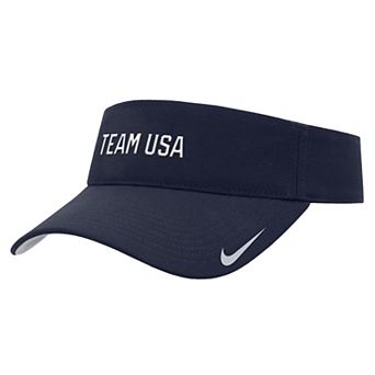 Men's Nike Navy Team USA Ace Dri-FIT Adjustable Visor