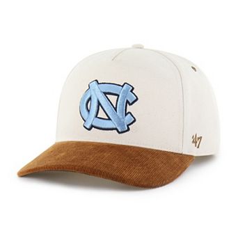 Men's Carhartt x '47 Natural/Brown North Carolina Tar Heels Undyed Relaxed Hitch Adjustable Hat