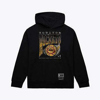 Men's Mitchell & Ness Black Houston Rockets Ball Out Hoodie