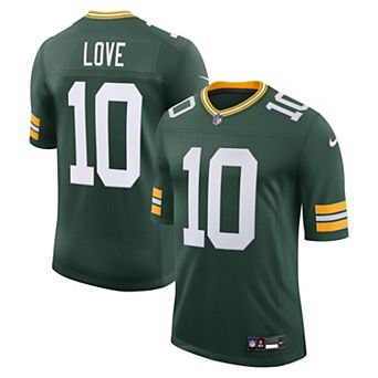 Men's Nike Jordan Love Green Green Bay Packers Vapor Untouchable Stitched Limited Jersey