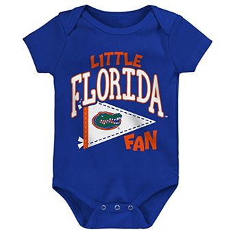 Newborn Outerstuff Royal Florida Gators Little Banner Bodysuit