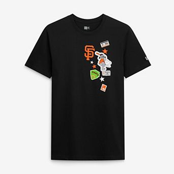 Men's New Era Black San Francisco Giants City Patch T-Shirt