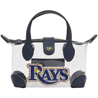 Stoney Clover Lane Tampa Bay Rays Clear Pouchette Crossbody Bag