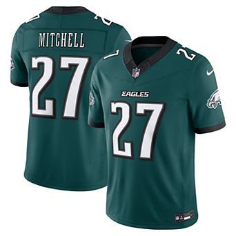 Men's Nike Quinyon Mitchell Midnight Green Philadelphia Eagles Team Vapor F.U.S.E. Stitched Limited Jersey