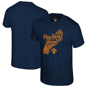 Unisex Stadium Essentials Navy New York Knicks Home State T-Shirt