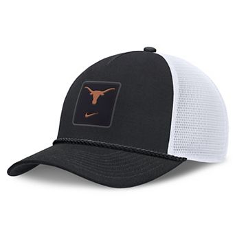 Unisex Nike Black Texas Longhorns 2026 On-Field Gameday Rope Trucker Adjustable Hat