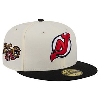 Men's New Era Cream New Jersey Devils America's 250th Two-Tone 59FIFTY Fitted Hat