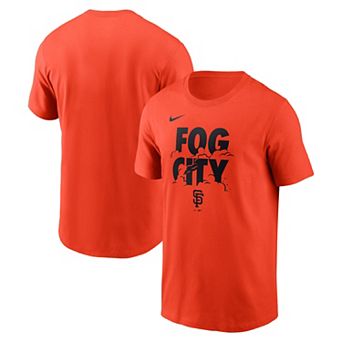 Men's Nike Orange San Francisco Giants Fog City T-Shirt