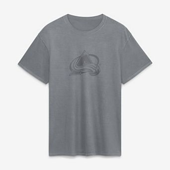 Men's Fanatics Gray Colorado Avalanche Core Beach Wash T-Shirt