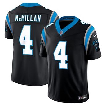 Men's Nike Tetairoa McMillan Black Carolina Panthers Team Vapor F.U.S.E. Stitched Limited Jersey