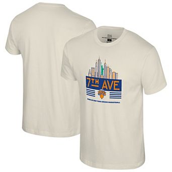 Unisex Stadium Essentials Natural New York Knicks 7th Avenue Subway T-Shirt
