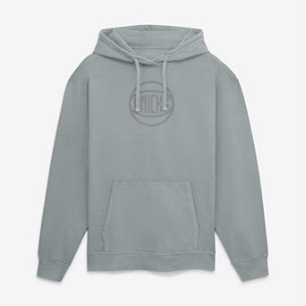 Men's Fanatics Gray New York Knicks Washed Hoodie