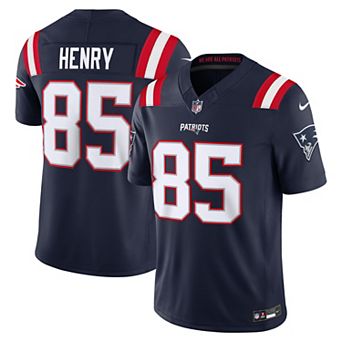 Men's Nike Hunter Henry Navy New England Patriots Team Vapor F.U.S.E. Stitched Limited Jersey