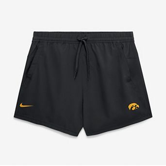 Men's Nike Black Iowa Hawkeyes Primary Logo Form Dri-FIT Shorts