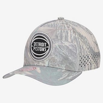 Men's Mitchell & Ness Camo Detroit Pistons Pro Pinch Adjustable Hat