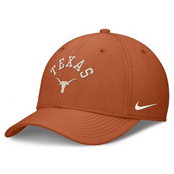 Men's Nike Texas Orange Texas Longhorns Campus Prep Chained & Arched Swooshflex Flex Hat