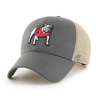 Men's '47 Charcoal Georgia Bulldogs Flagship Trucker Adjustable Hat