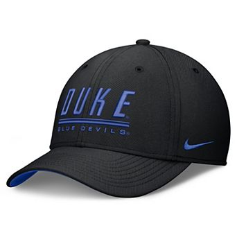 Men's Nike Black Duke Blue Devils Game Day Rise Swooshflex Hat