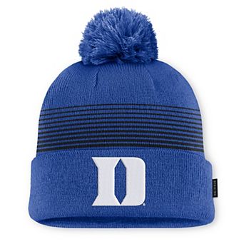 Unisex Nike Royal Duke Blue Devils 2026 On-Field Cuffed Knit Hat with Pom
