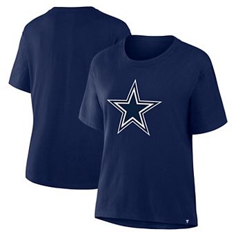 Women's Fanatics Navy Dallas Cowboys Essential Legacy T-Shirt
