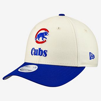 Women's New Era Cream/Royal Chicago Cubs Primary 9FORTY M-Crown Adjustable Hat