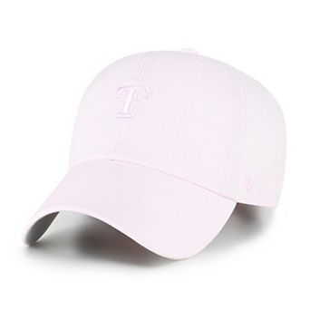 Women's '47 Light Pink Texas Rangers Pastel Clean Up Adjustable Hat