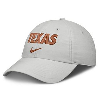 Unisex Nike Gray Texas Longhorns 2026 On-Field Gameday Club Adjustable Hat