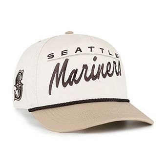 Men's '47 Natural/Tan Seattle Mariners Neutral Terrain Hitch Rope Adjustable Hat