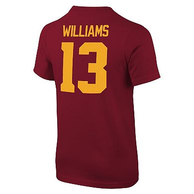 Youth Nike Caleb Williams Cardinal USC Trojans Name & Number T-Shirt