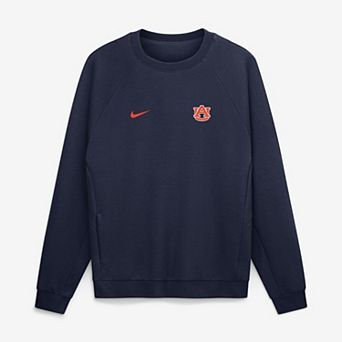 Men's Nike Navy Auburn Tigers Premium Performance Raglan Dri-FIT Sweatshirt