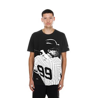 Men's New Era Aaron Judge Black New York Yankees Oversized Graphic T-Shirt