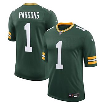 Men's Nike Micah Parsons Green Green Bay Packers Vapor Untouchable Stitched Limited Jersey