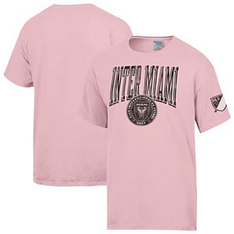 Men's Pink Inter Miami CF ComfortWash T-Shirt