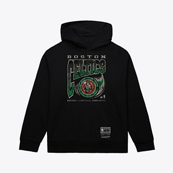 Men's Mitchell & Ness Black Boston Celtics Ball Out Hoodie