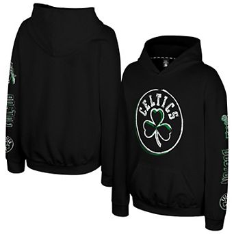 Youth Stadium Essentials Black Boston Celtics Legends Elementized Hoodie