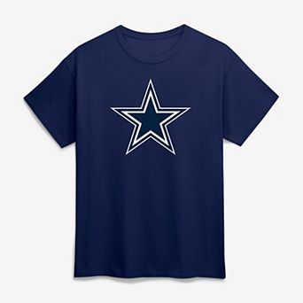 Men's Logo Athletic Navy Dallas Cowboys Primary Logo T-Shirt