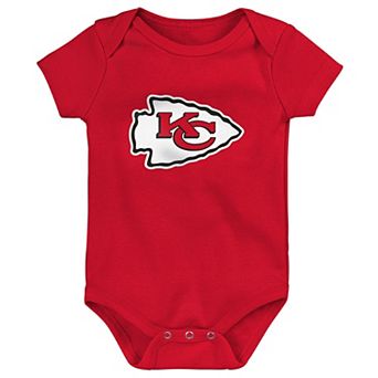 Newborn Outerstuff Red Kansas City Chiefs Primary Logo Bodysuit