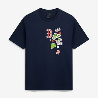 Men's New Era Navy Boston Red Sox City Patch T-Shirt