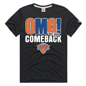 Unisex Homage OG Anunoby Charcoal New York Knicks OMG! Comeback Tri-Blend T-Shirt